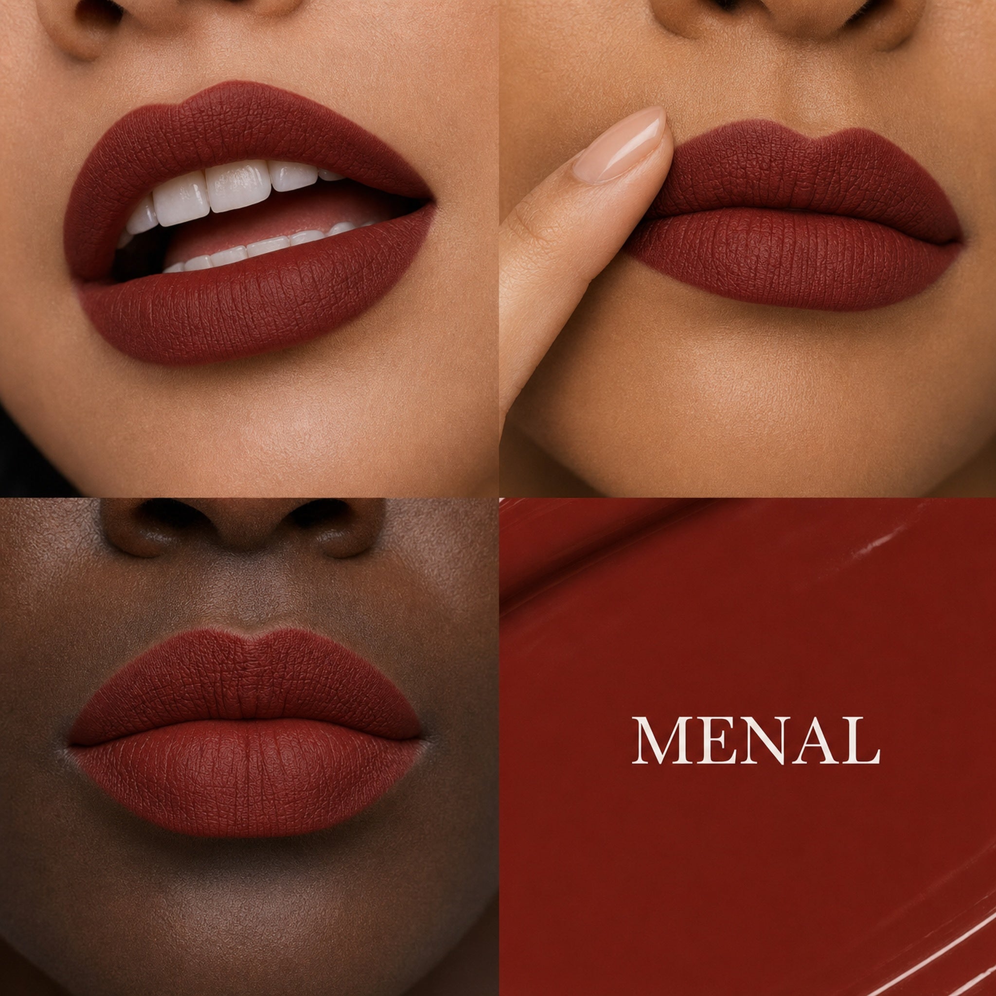 Menal - Deep Berry Red