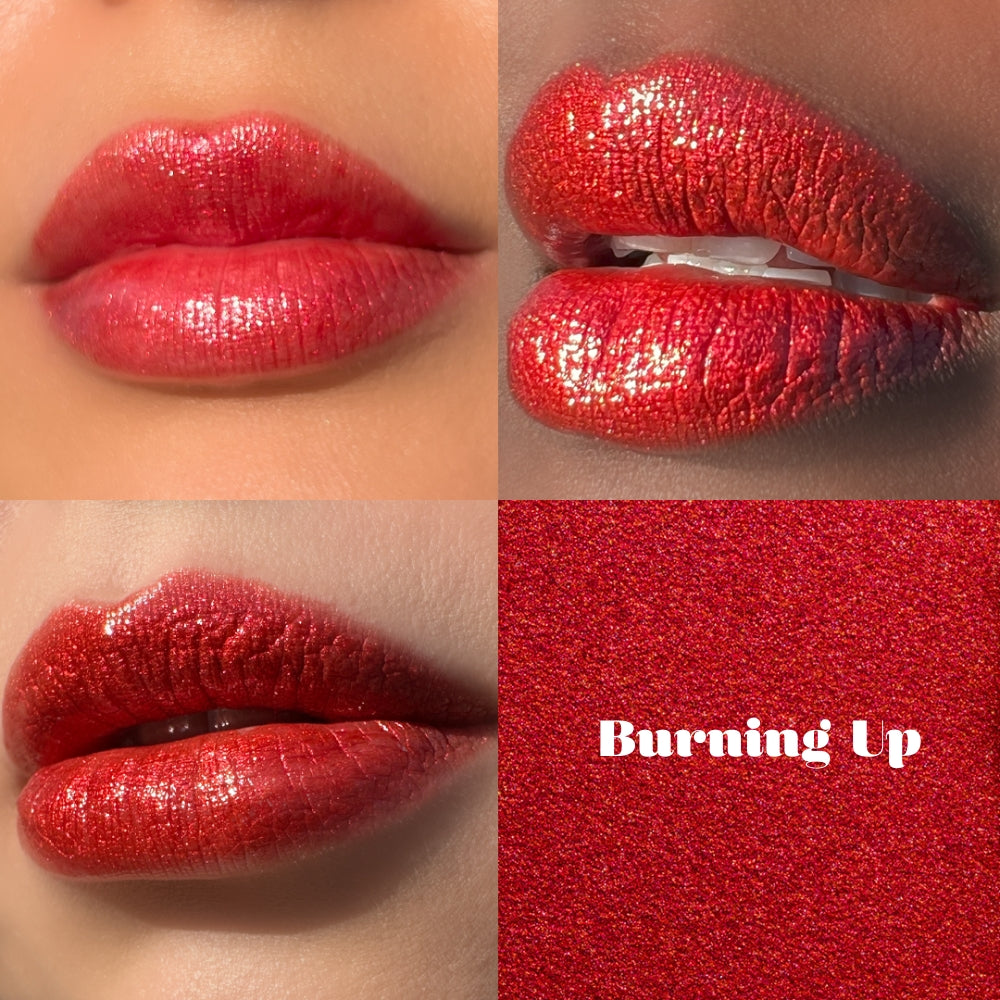 Burning Up - Metallic Fire Red