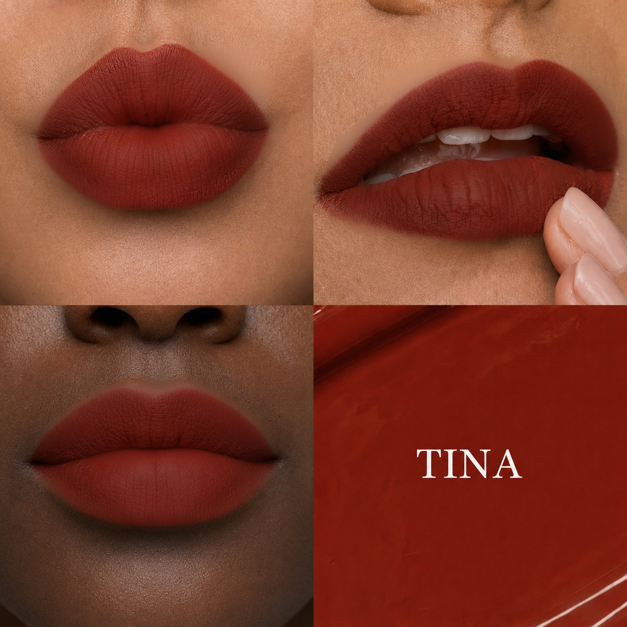 Tina - Muted Red